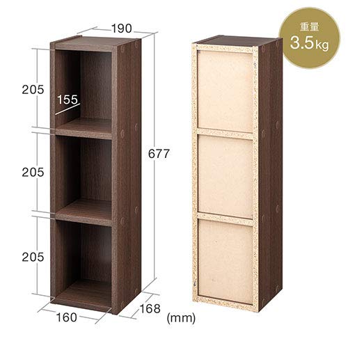 木製CDラック 縦型 ブラウン 木製CDラック 縦型 ブラウン CD・DVDラック4段／ブラウン 棚・シェルフ